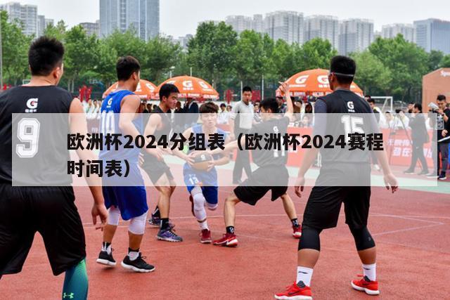 欧洲杯2024分组表（欧洲杯2024赛程时间表）