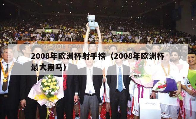 2008年欧洲杯射手榜（2008年欧洲杯最大黑马）